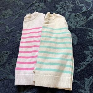 Pair of Gap Nautical Stripe Sweaters
